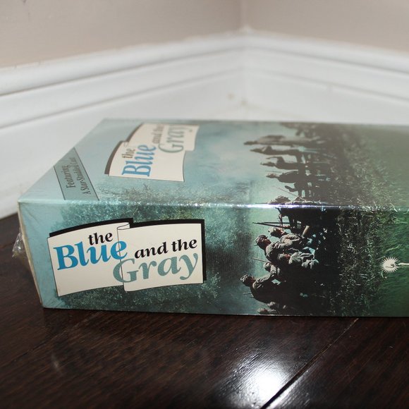 3/$21❤️new The Blue and The Gray 1990 VHS double cassette 2-tape set Civil War - Picture 3 of 3